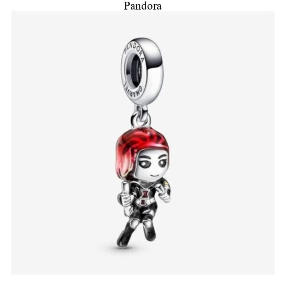 Pandora Marvel The Avengers Black Widow Dangle Charm